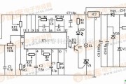 灯光控制中的利用CSI9508构成的红外感应照明控制器电路图