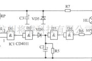 光敏电阻中的延迟节能灯电路图