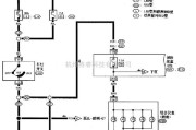 日产中的尼桑A32-EL车内灯电路图二