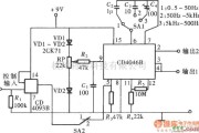 宽带信号产生中的用CD4046组成的宽带方波信号发生器