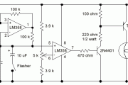 LM358闪烁灯调光器（英文）