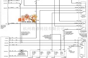 凯迪拉克中的凯迪拉克 deville 大灯电路图