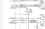 克菜斯勒中的克莱思勒CIRRUS 报警系统电路图