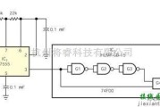 LED电路中的LED快速光脉冲产生电路图