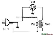 电源电路中的交流线路升压器