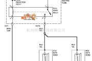 奥迪中的奥迪A4-97喇叭电路图