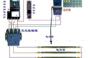 电机正反转-380接触器指示灯接线图