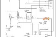 马自达中的马自达95TAURUS(无DRL)大灯雾灯电路图