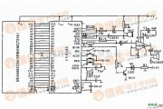 集成音频放大中的可长久停留声音的固体录音机电路图