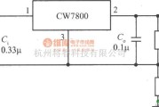 稳压电源中的CW7800构成的集成稳压器的升压电路之一