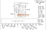 集成音频放大中的MB3731功放电路