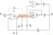 音频处理中的MC1458构成的精密复合缓冲器电路图