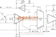 耦合隔离放大中的由ISO100构成的单极性精密电桥隔离放大电路