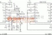 电源电路中的MIC5158构成的输出电压可调稳压器电路