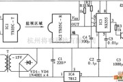 报警控制中的门窗红外监视防盗报警器电路图