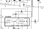 LED电路中的一款低功率的LED灯泡的驱动电路图