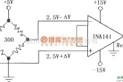 仪表放大器中的由INA141构成的电阻电桥放大器