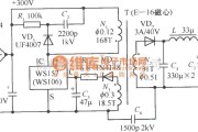 开关稳压电源中的+12V、0.5A单片开关稳压电源电路