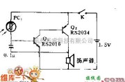 报警控制中的能发出音响的光度计电路图