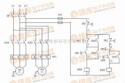 定时控制中的两台电动机顺序停止控制电路图