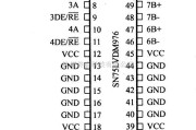 数字电路中的驱动器和通信电路引脚及主要特性SN75LVDM976 九通道收发器