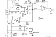 带温度补偿的湿度仪电路图原理