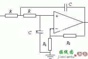 二阶低通滤波器电路图