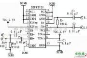 光电传输电路中的光收发器SSFF3151的电路原理图