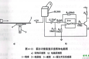 霍尔计数装置示意图和电路图