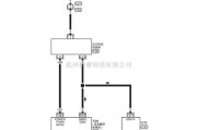 日产中的NISSAN新天籁涡轮转速传感器电路图