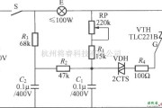 灯光控制中的双时间常数的双向晶闸管调光灯电路