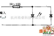 光电产生中的发光二板管零拍且示电路图