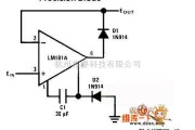 运算放大电路中的精密二极管电路图