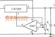 稳压电源中的7～30V可调输出集成稳压电源电路图