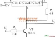 运算放大电路中的CW117／CW217／CW317构成的高增益放大器电路图