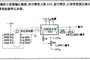 电源电路中的光电倍增器输出的记录电路