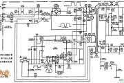 显示器电源中的VGA彩色显示器NEC JC-1403HMED型的电源电路图