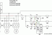 PLC控制水泵电机接线原理电路图