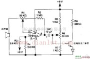 遥控电路中的基于741运放构成光波语音通信发射机
