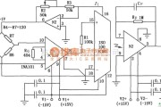 运算放大电路中的ISO100组成的精密电桥隔离放大电路图