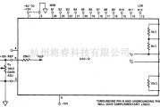 基础电路中的电阻封端数模转换器（0到5V输出）
