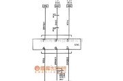 通用五菱中的赛欧防盗系统电路图
