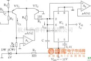 压控信号产生器中的指数式压控振荡器(555)电路图