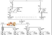 沃尔沃中的富豪 960 倒车灯电路图