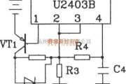 定时控制中的由U2403B恒温流充电计时器构成大电流充电电路