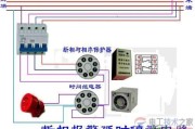 断相报警延时停警电路接线图怎么画？