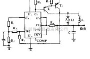电源电路中的μA723控制的典型开关电源电路