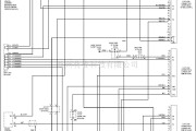 丰田中的97年凌志ES300电脑数据连线电路图