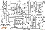 显示器电源中的VGA彩色显示器NEC JC-2001VMA型的电源电路图