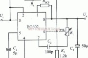 电源电路中的BG602组成的集成稳压电源